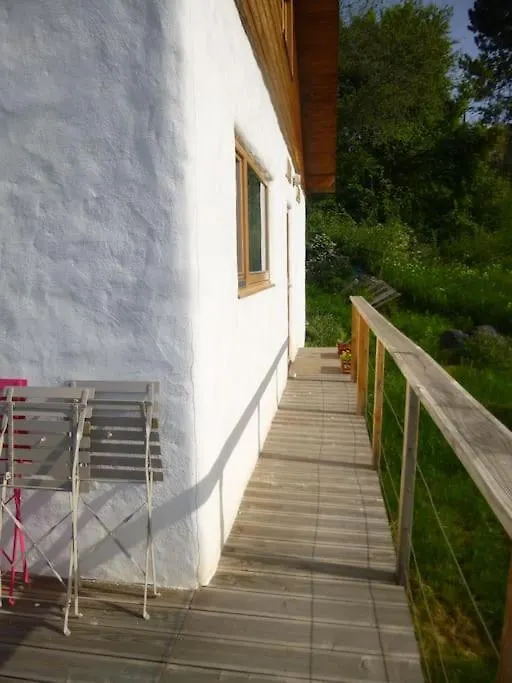 Gite De 100M2 Dans Maison Passive En Paille Saint-Michel-de-Chaillol