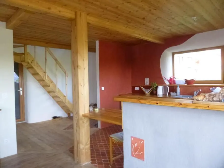 Gite De 100M2 Dans Maison Passive En Paille Saint-Michel-de-Chaillol