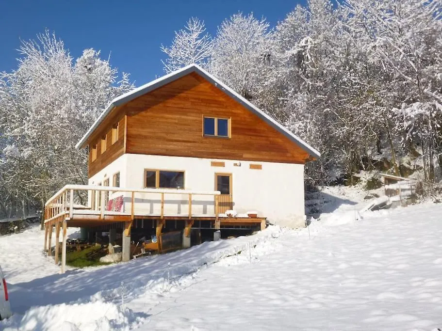 Gite De 100M2 Dans Maison Passive En Paille Saint-Michel-de-Chaillol Francie